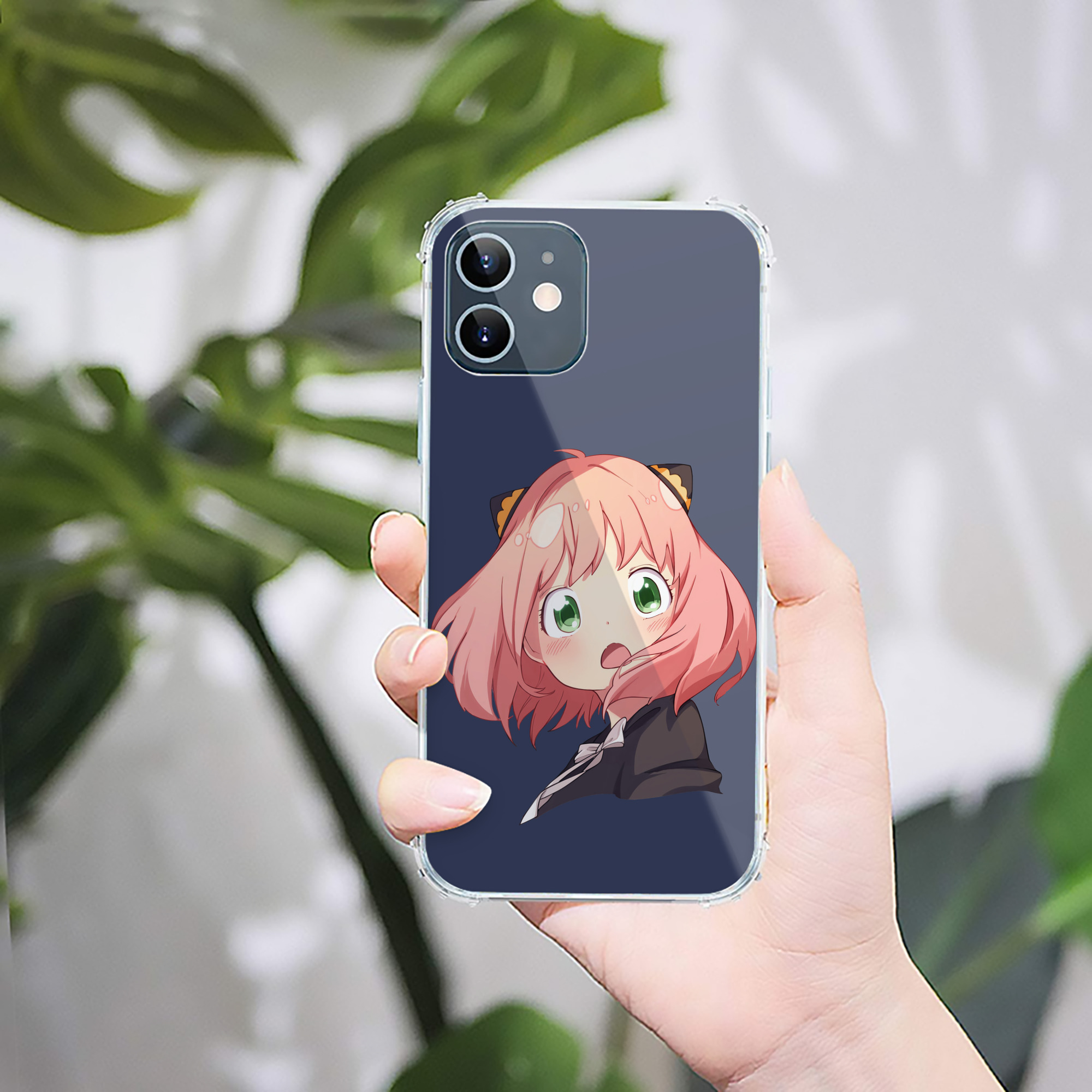（画像用） SPY×FAMILY间谍家家酒 【iPhone 12シリーズ対応】透明スマホケース（クリアソフトケース）
